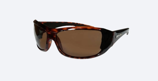Butter Polarised Tortoise Safety - Bomber Eyewear Nz